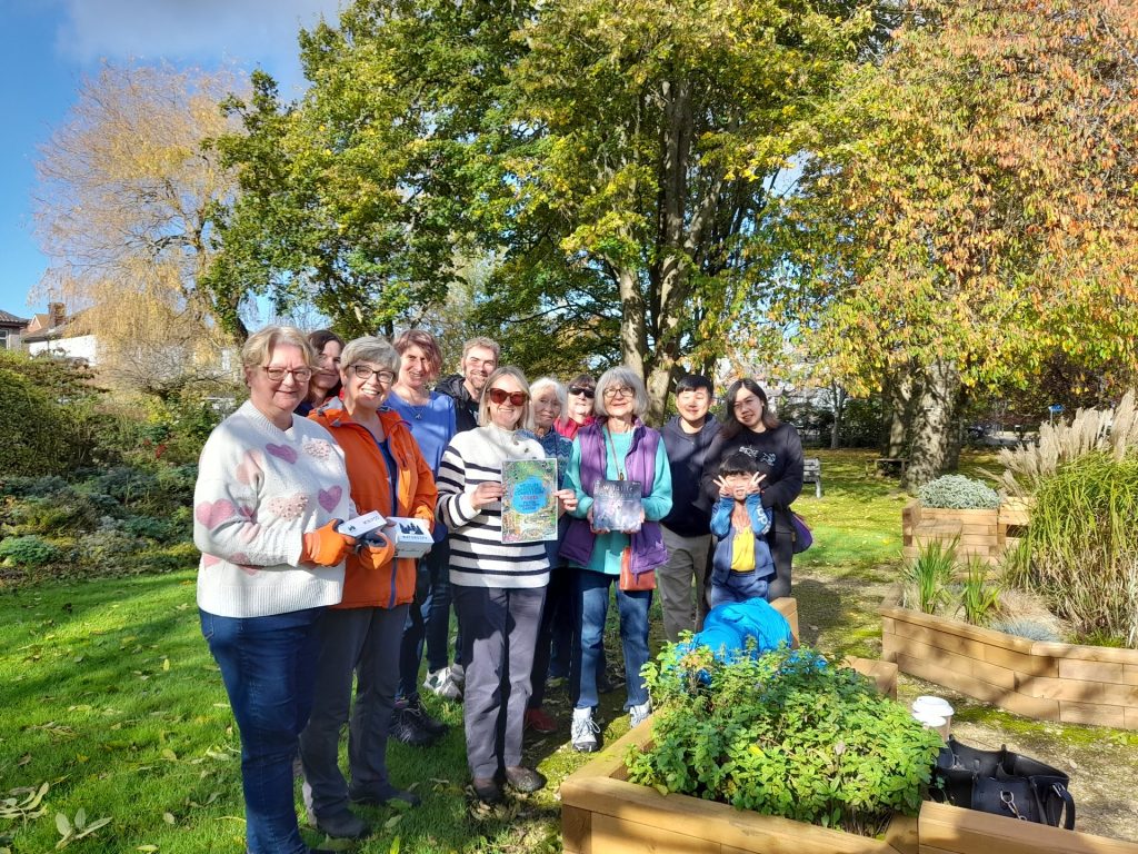 Filton Community Garden 3 winner of wildlife gardening competition 2024 Sophie Bancroft